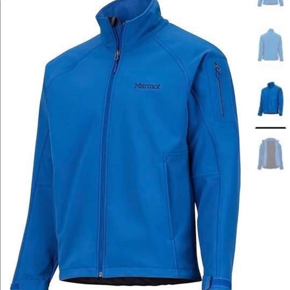 ⭐️ Mens Marmot Soft Shell Gravity Jacket Size SMALL - Picture 2 of 8